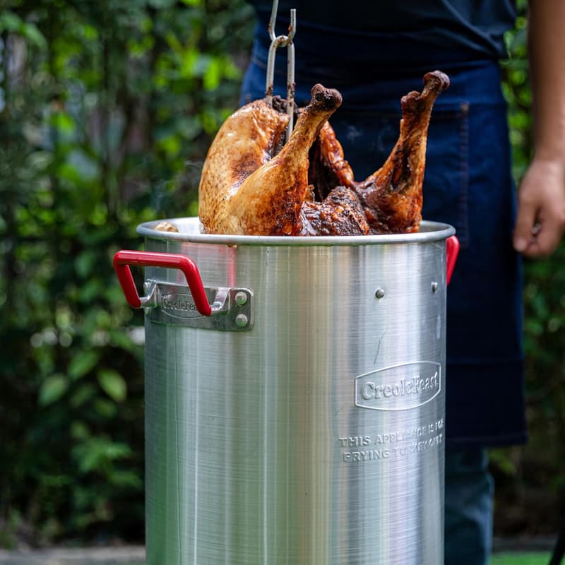 30 Qt. Truthahnfritteuse & 10 Qt. Fischfritteuse Set für den Außenbereich
