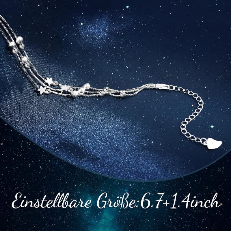 925 Sterlingsilber-Armband für Töchter - Kreatives Geburtstagsgeschenk