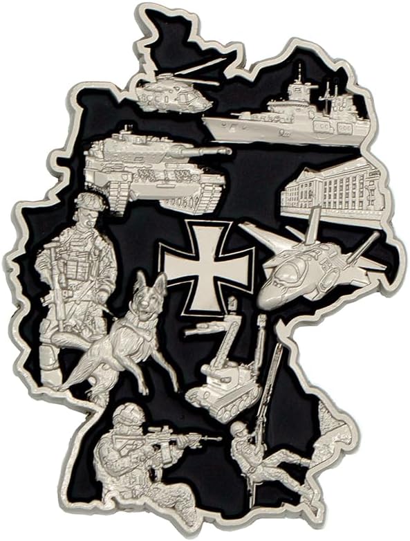 Bundeswehr Eid Deutschland Coin – Hochwertige Nickel-Münze als Andenken
