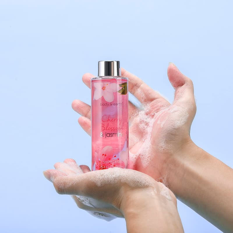 Kirschblüten & Jasmin SPA Set für Frauen – 8-tlg. Geburtstag Geschenk