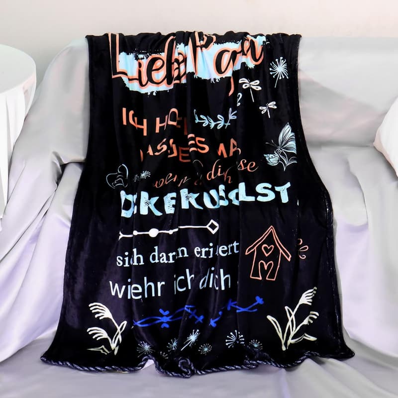 Kuscheldecke für Enkelin – Erinnerungsstück der Liebe