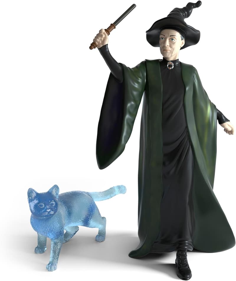 HARRY POTTER Professor McGonagall & Patronus Spielfigur, 16 cm, ab 6 Jahren