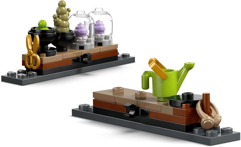 LEGO Harry Potter Kräuterkundeunterricht in Schloss Hogwarts – Spielset für Kinder ab 8 Jahren