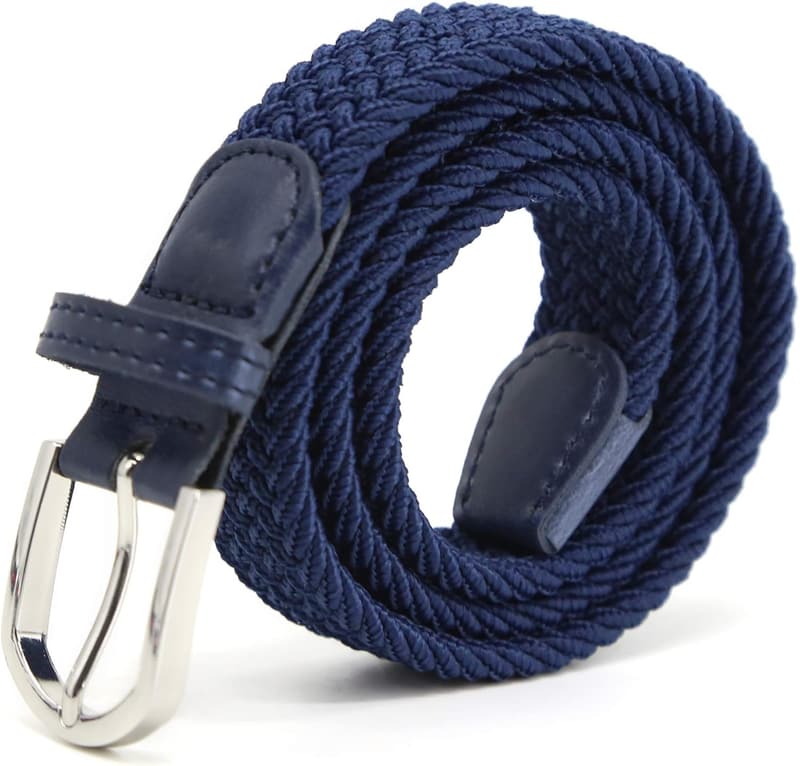Haltbarer geflochtener Stretchgürtel aus ökologischen Materialien für Unisex