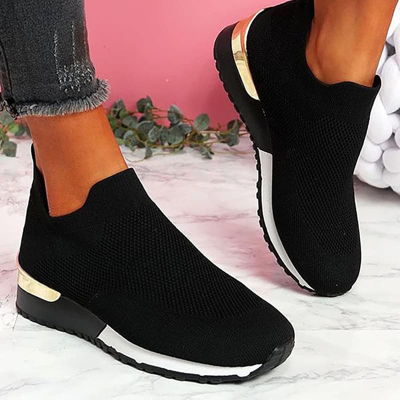 Atmungsaktive Damen Sneaker mit orthopädischer Unterstützung