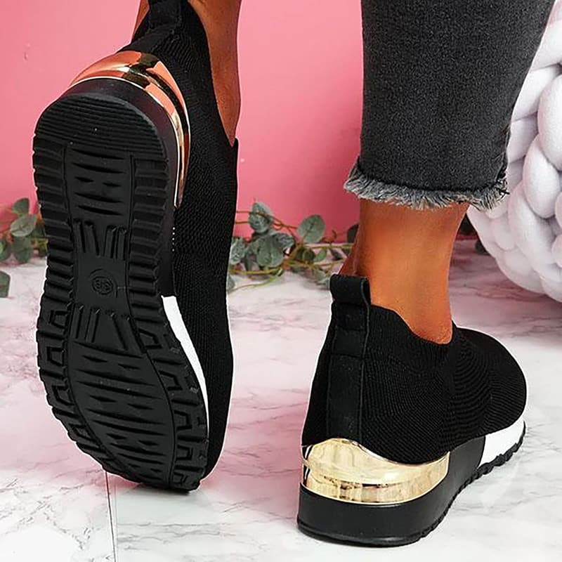 Atmungsaktive Damen Sneaker mit orthopädischer Unterstützung