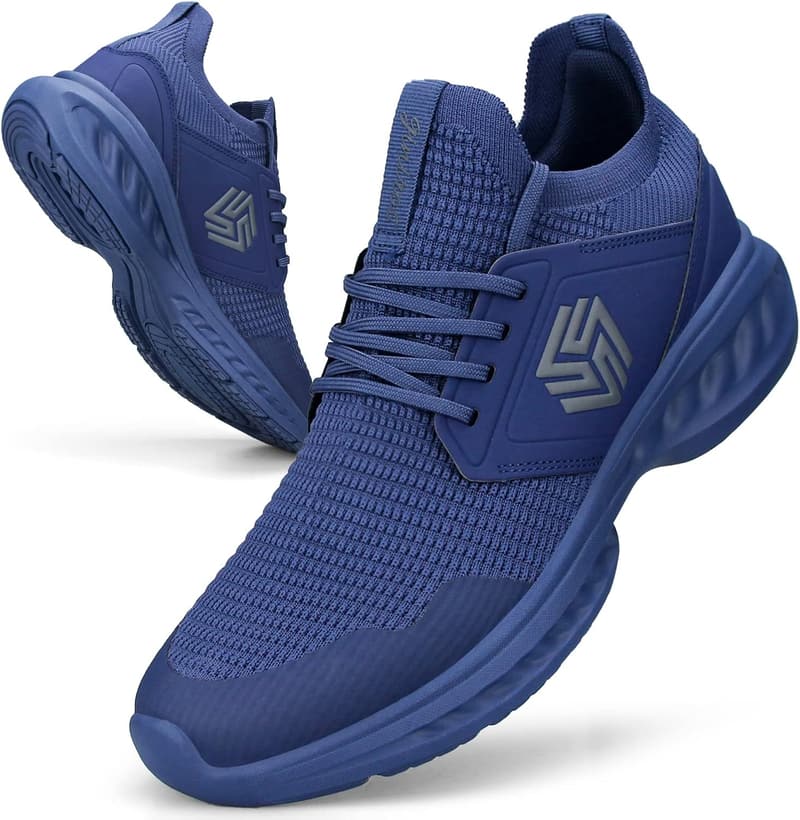 Giniros Herren Sneaker - Leichte, atmungsaktive Laufschuhe für Freizeit und Sport