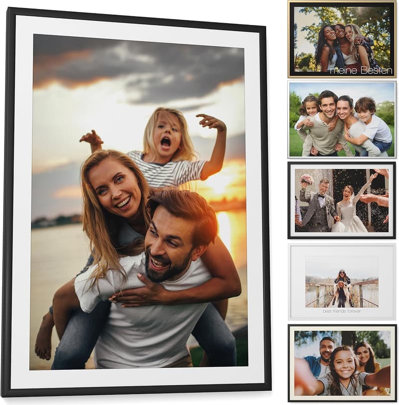 Personalisierter Fotodruck A5 im Bilderrahmen für jede Gelegenheit