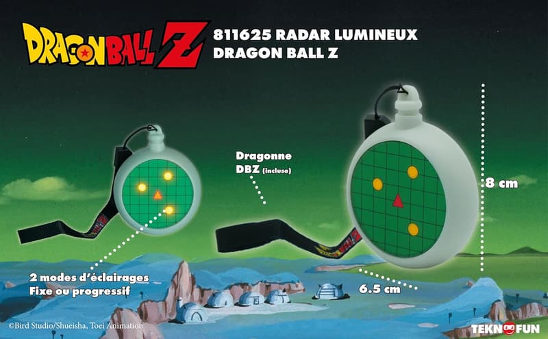 Leuchtende Dragon Ball Z Radarfigur – 8 cm, offizielle Lizenz für Kinder ab 6 Jahren