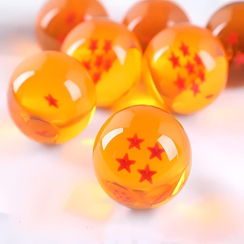 Geschenk-Box-Set mit 7 Dragon Balls für Cosplay und Dekoration