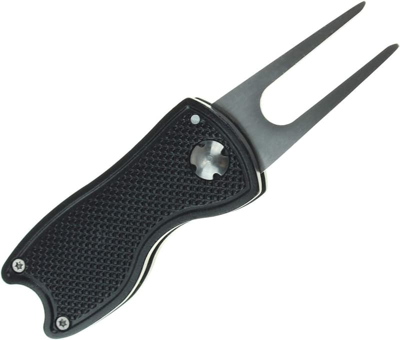Faltbares Golf-Divot-Tool mit magnetischer Kugelmarkierung