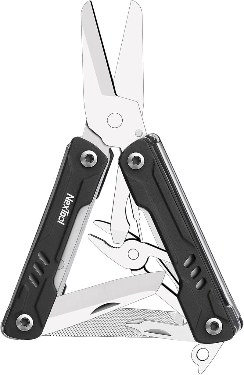 Mini Multitool 10 in 1 für Männer – Kompakt mit Zange, Schere und mehr