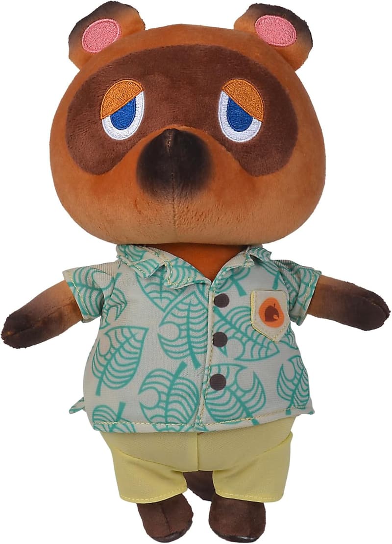 Tom Nook Plüschtier 25cm – Animal Crossing für Kinder ab Geburt