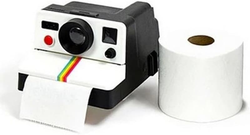 Retro-Kamera Toilettenpapierhalter für kreative Badezimmer-Dekoration