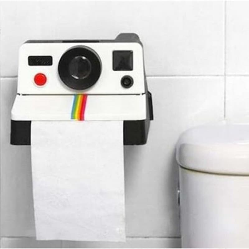 Retro-Kamera Toilettenpapierhalter für kreative Badezimmer-Dekoration