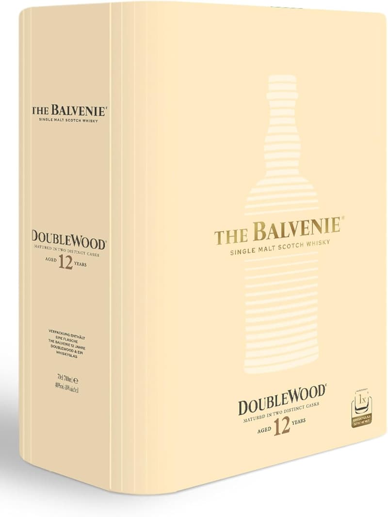 Balvenie 12 Jahre Single Malt Scotch Whisky Geschenkset mit Tumbler
