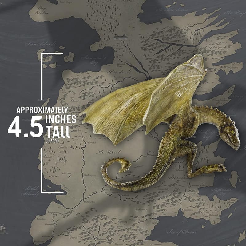 Game of Thrones Rhaegal Dragon Sculpture