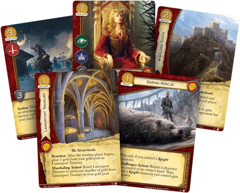 Game of Thrones LCG: Lions of Casterly Rock Expansion