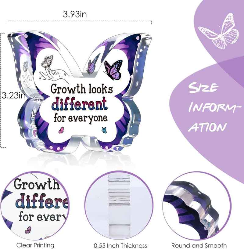 Motivational Desk Plaques for Women Friends and Coworkers