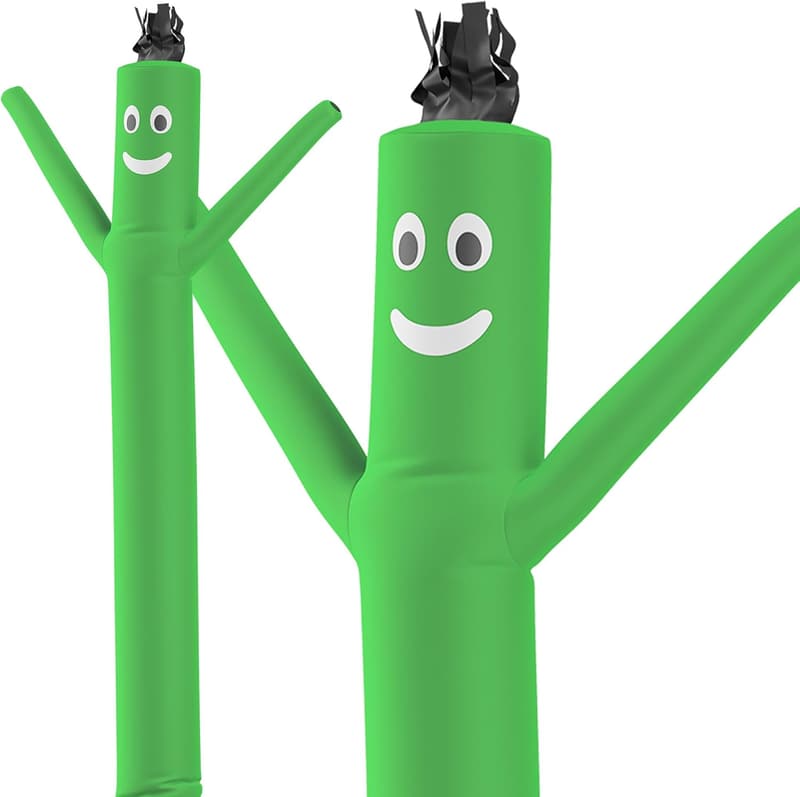 10ft Green Inflatable Tube Man for Business Promotion