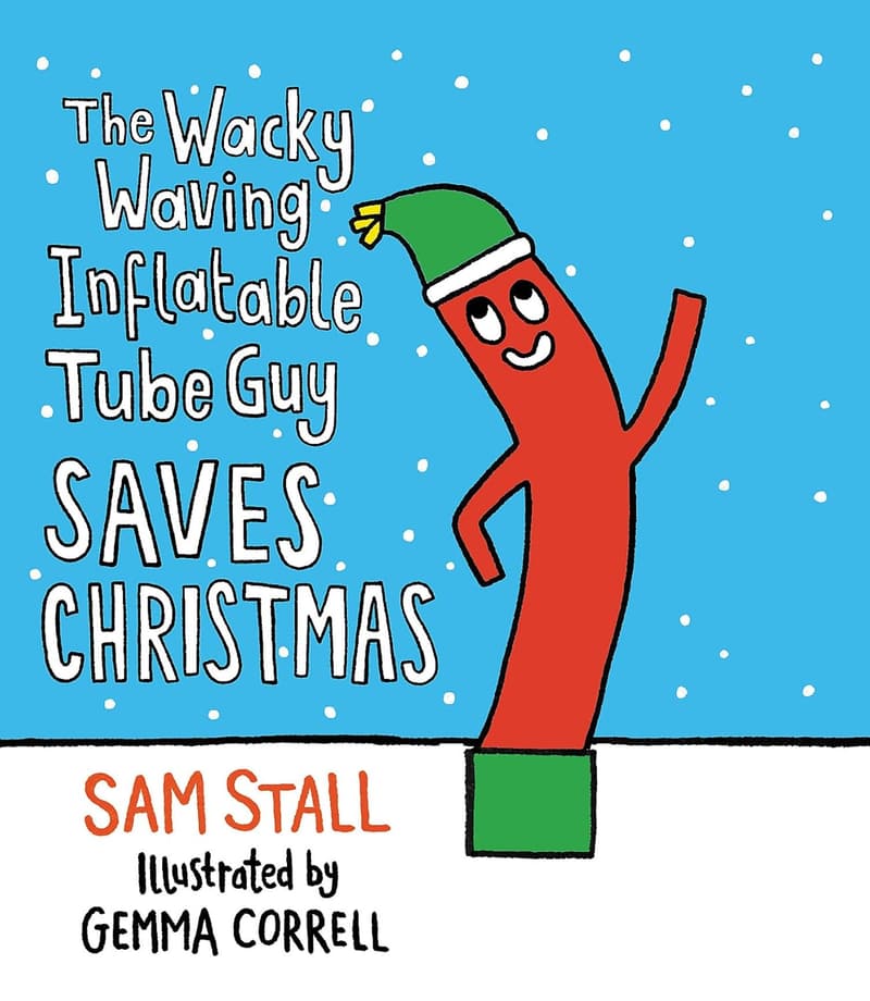 Wacky Waving Inflatable Tube Guy Christmas Decor