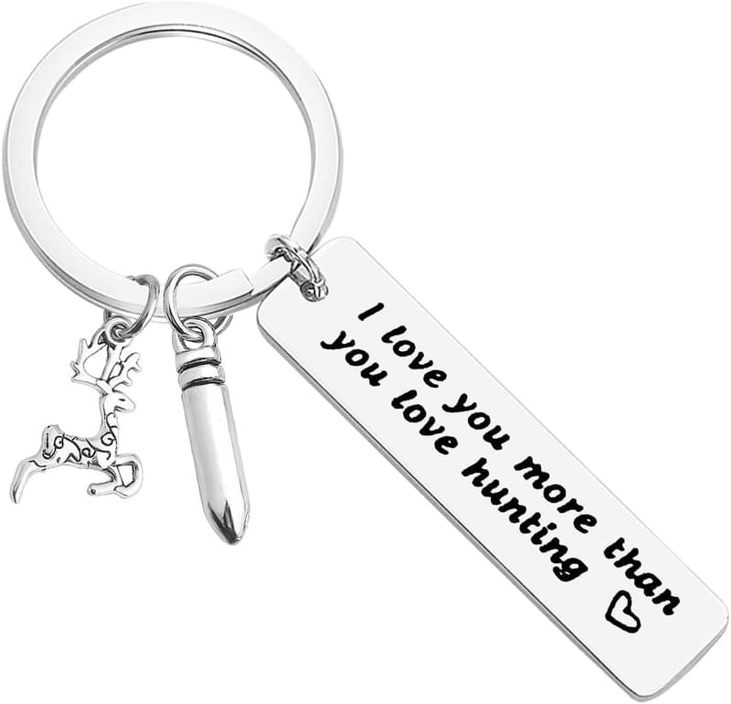 Valentine's Day Keychain for Hunters - 