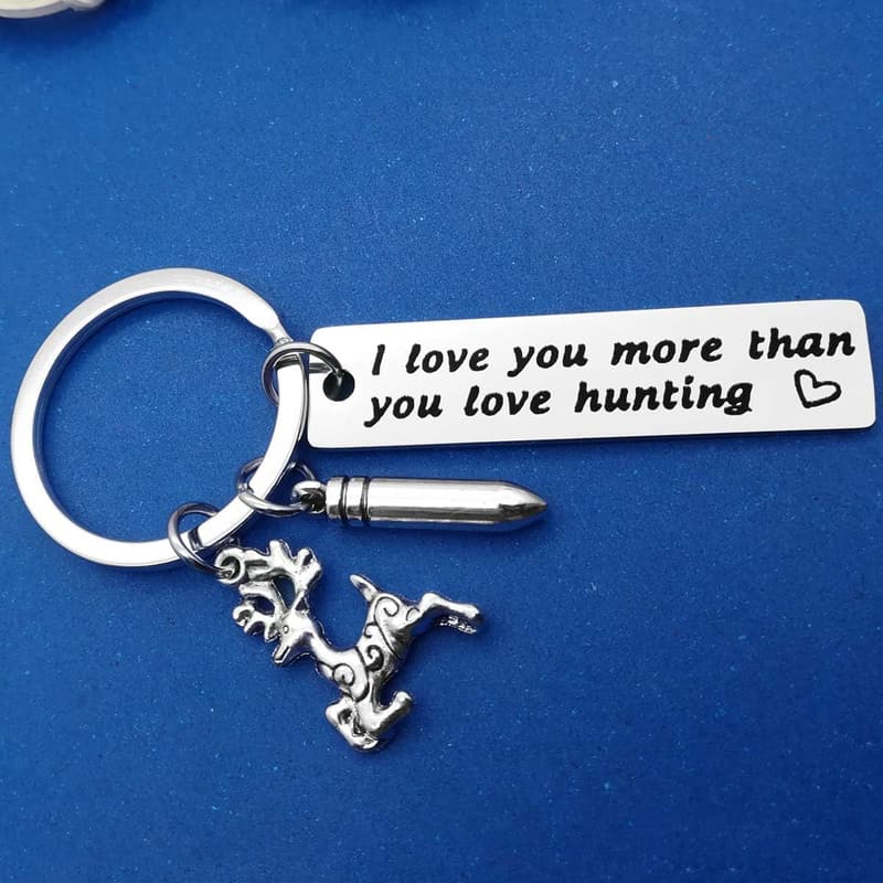 Valentine's Day Keychain for Hunters - 
