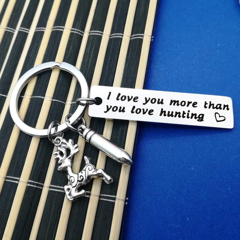 Valentine's Day Keychain for Hunters - 