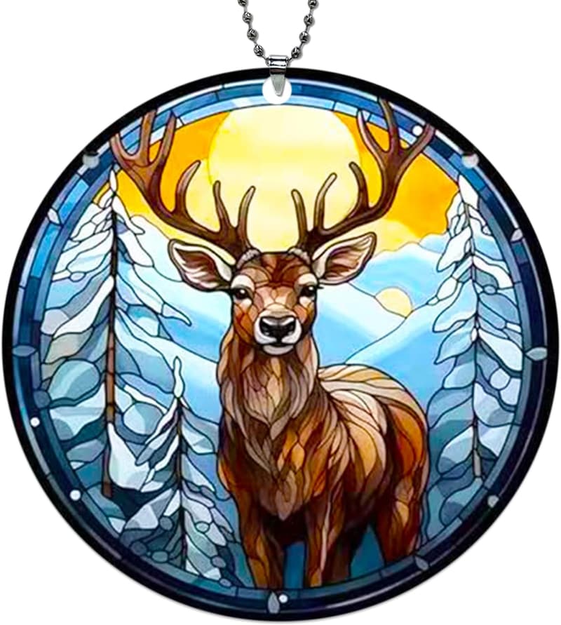 Buck Hunter Reindeer Christmas Ornaments 2025