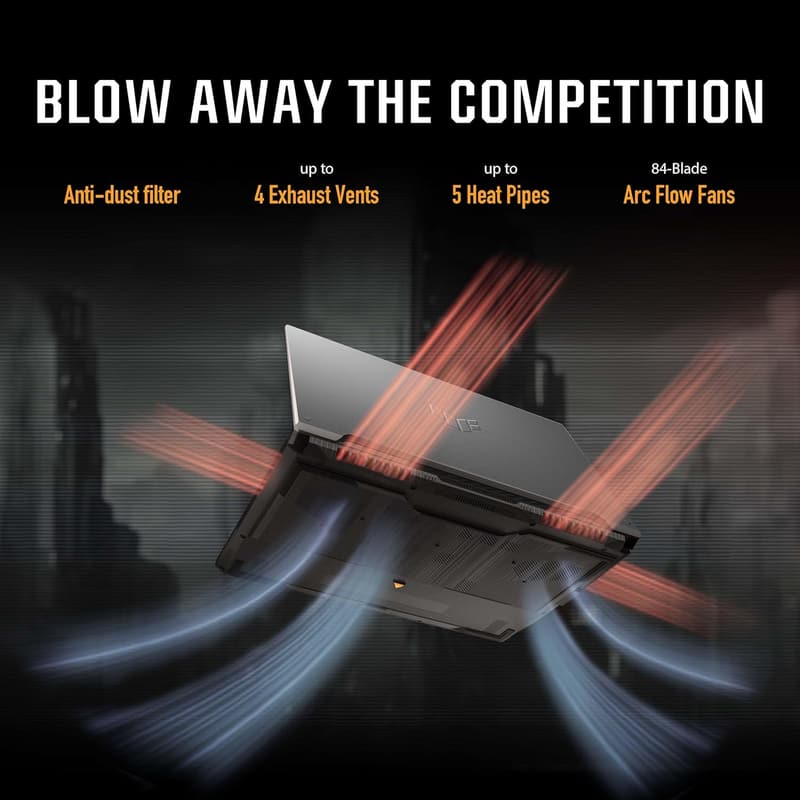 ASUS TUF Gaming A16 Laptop - Ryzen 9, RTX 4070, 16GB RAM, 1TB SSD