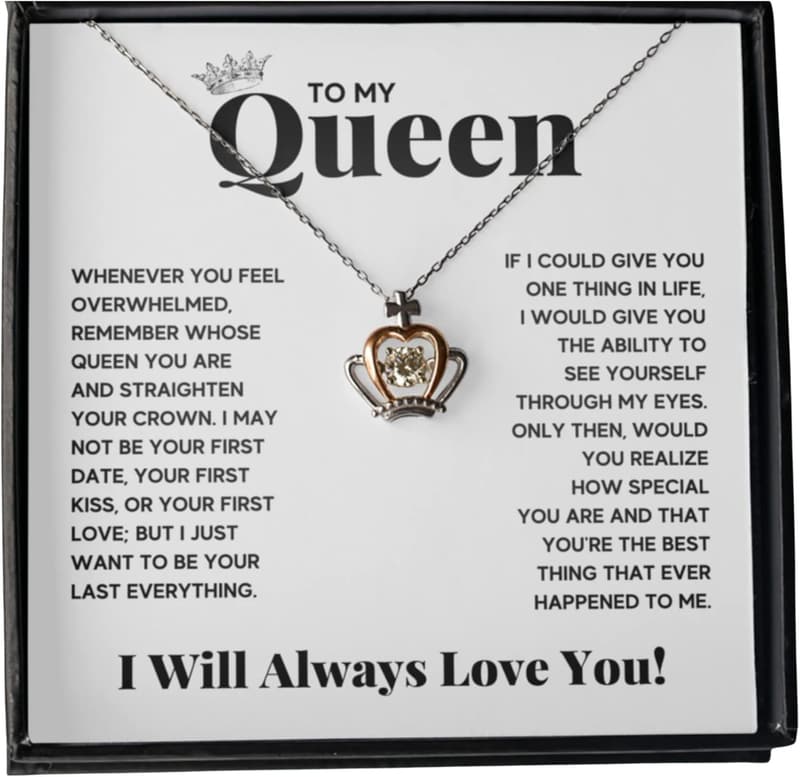 Personalized Soulmate Necklace with Message Card - Romantic Gift for Couples