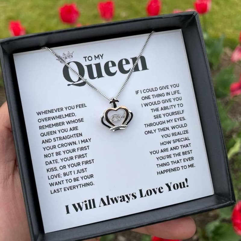 Personalized Soulmate Necklace with Message Card - Romantic Gift for Couples