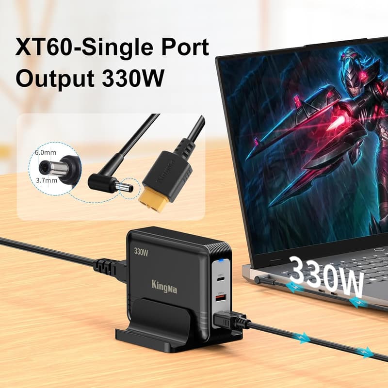 ASUS ROG 330W Fast Charging Laptop Adapter for Gaming