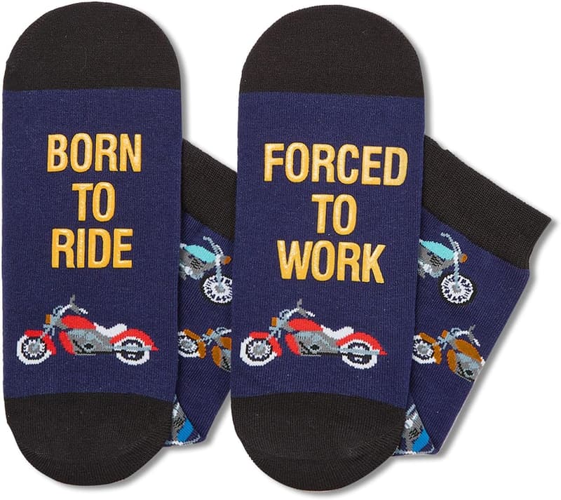 Rock and Roll Socks for Teens and Motorcycle Lovers