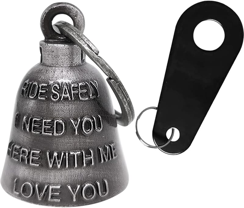 Guardian Angel Motorcycle Bell for Riders - Good Luck Gift