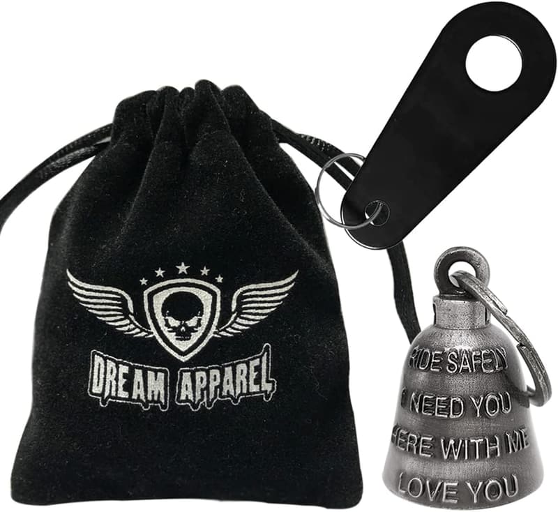 Guardian Angel Motorcycle Bell for Riders - Good Luck Gift