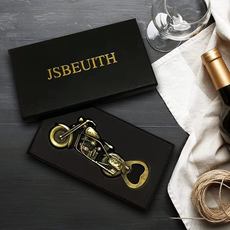 Motorcycle Bottle Opener for Men - Ideal Father's Day Gift