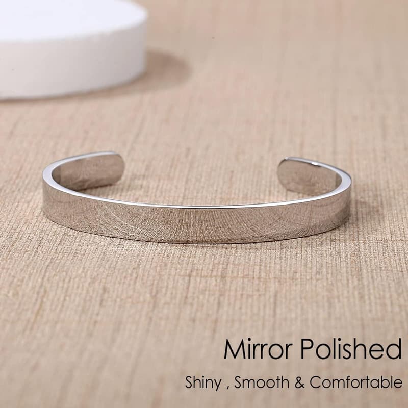 Personalized Cuff Bracelets for Women & Girls - Birthday Gifts