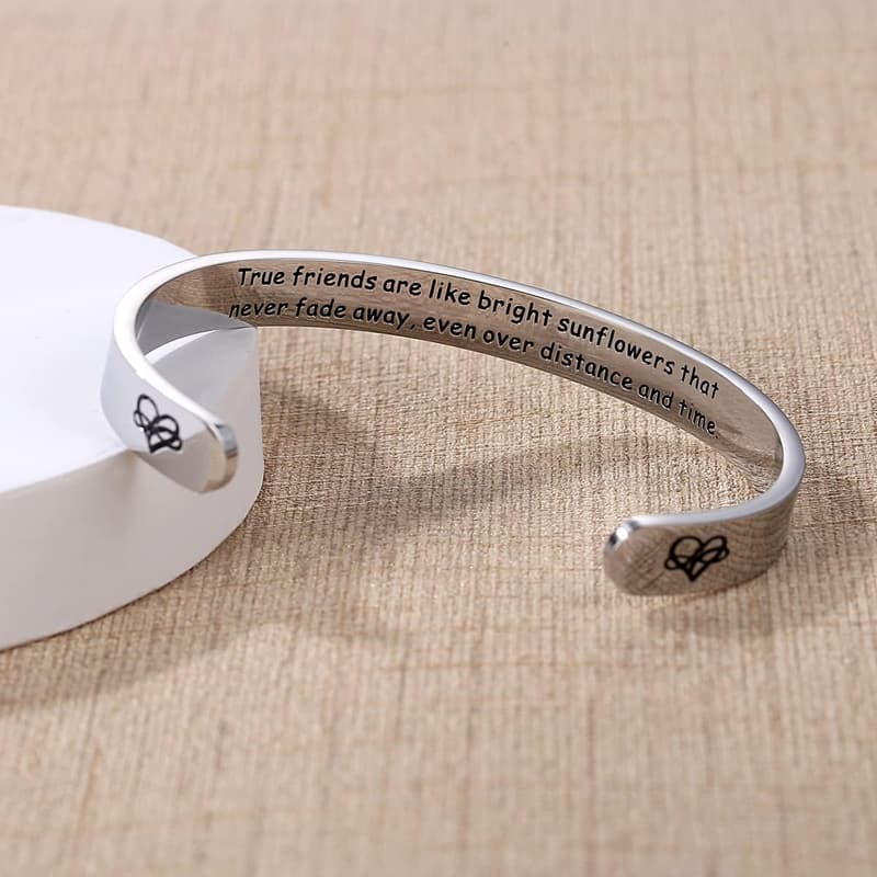 Personalized Cuff Bracelets for Women & Girls - Birthday Gifts