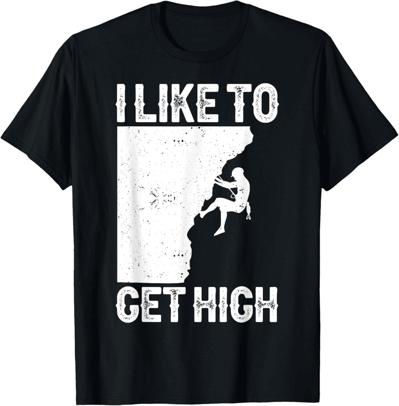 Rock Climbing T-Shirt for Men & Women - Funny Design
