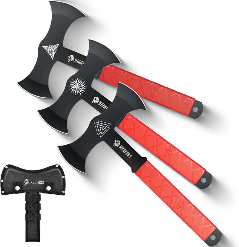 Viking Axe Throwing Set with 11.9