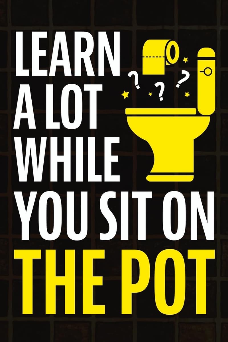 Fun Facts and Trivia Book: Learn While You Sit on the Pot