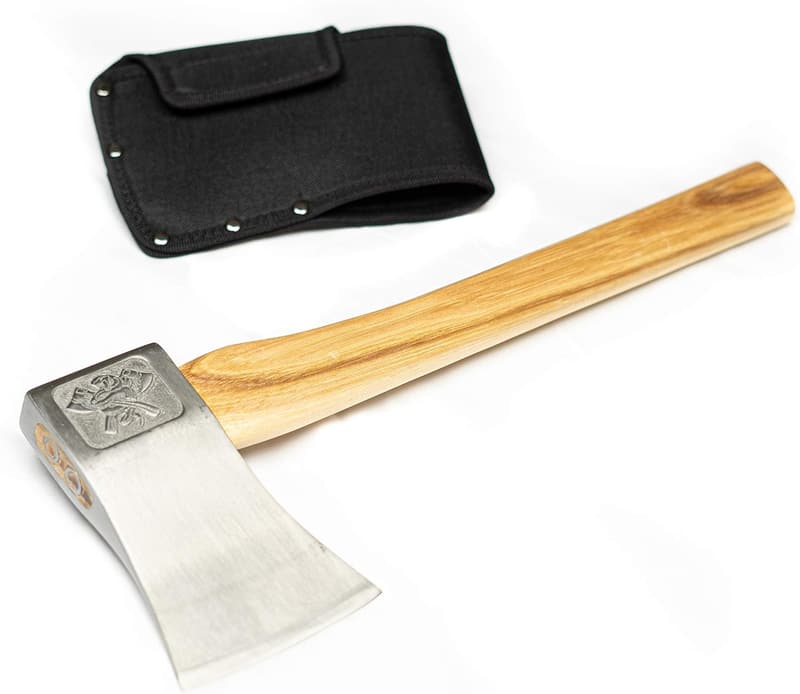 Premium Competition Throwing Axe with Nylon Sheath - Bad Axe