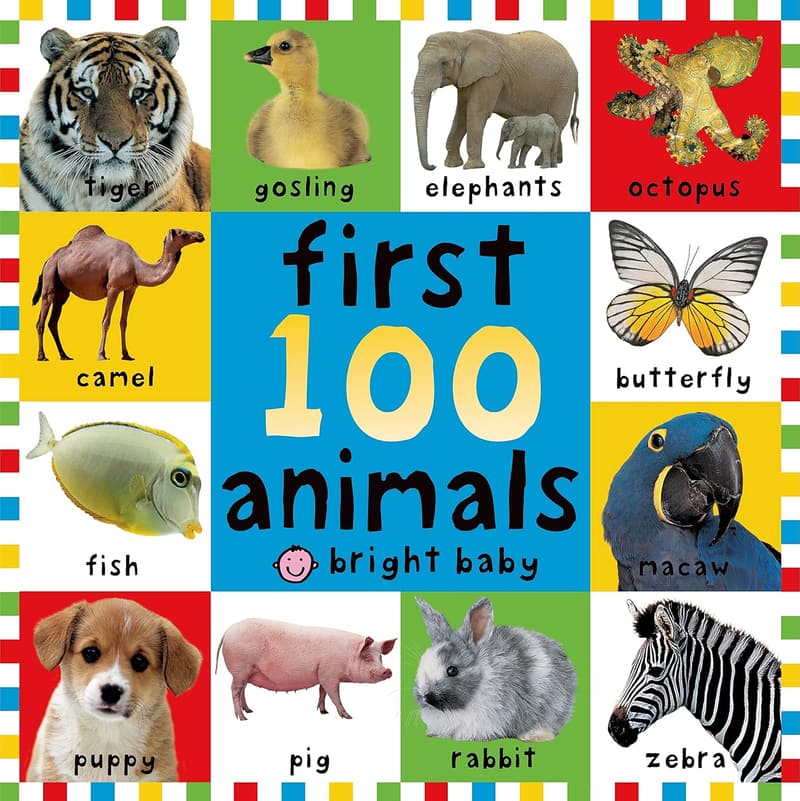 First 100 Animals: A Bestselling Children's Book