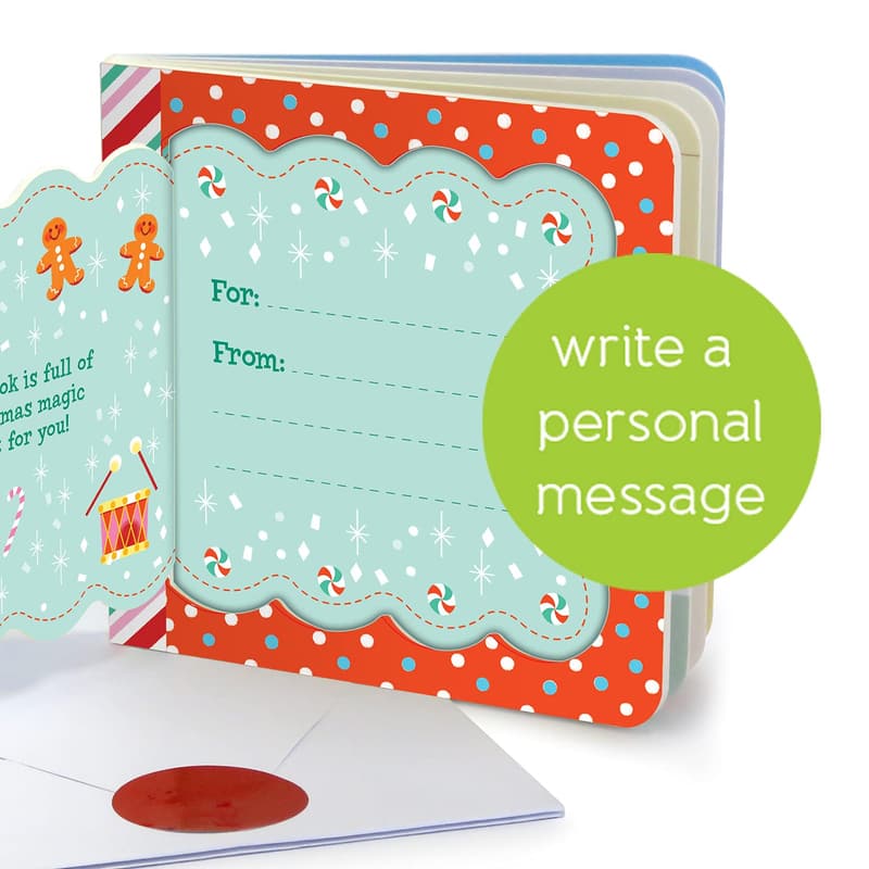Baby's First Christmas Greeting Card Board Book for Newborns