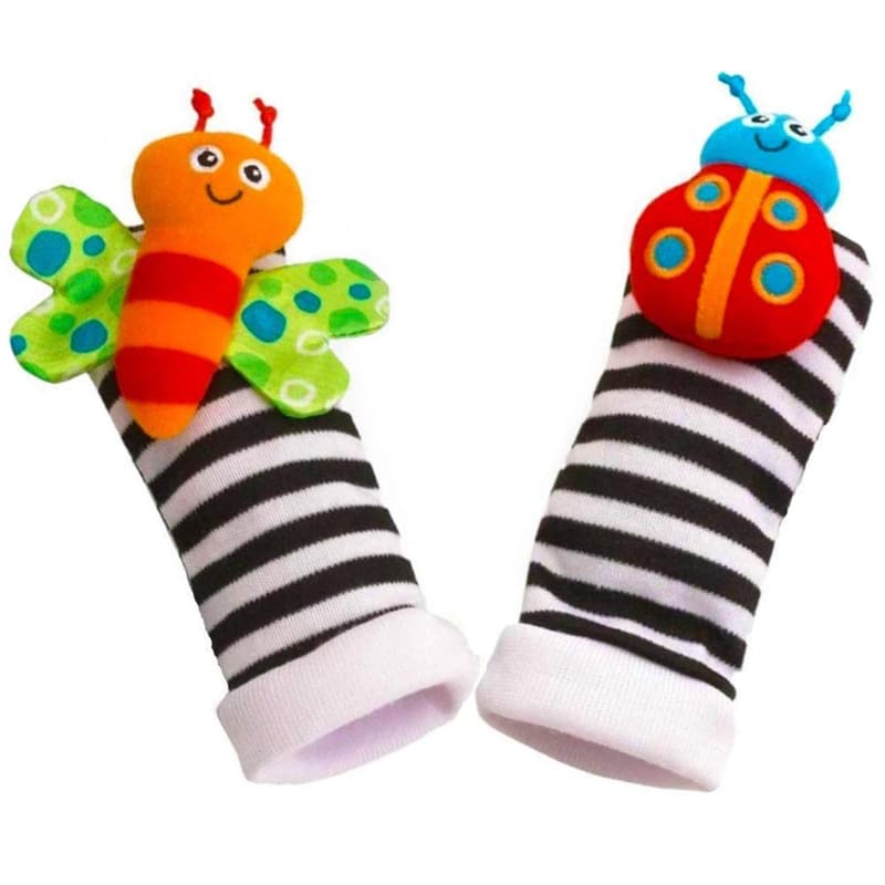 Infant Rattle Socks Toy for 3-12 Months - Gender Neutral