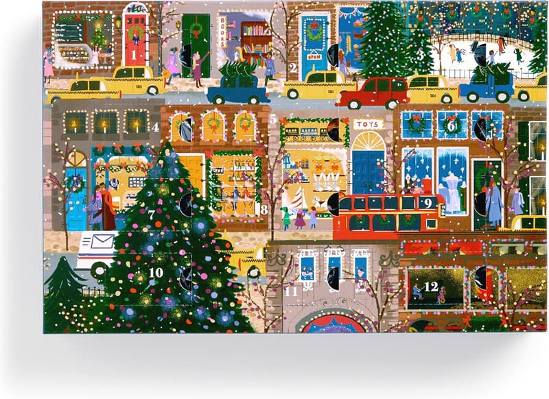 Winter Countdown Puzzle: 12 Days of Winter City Fun