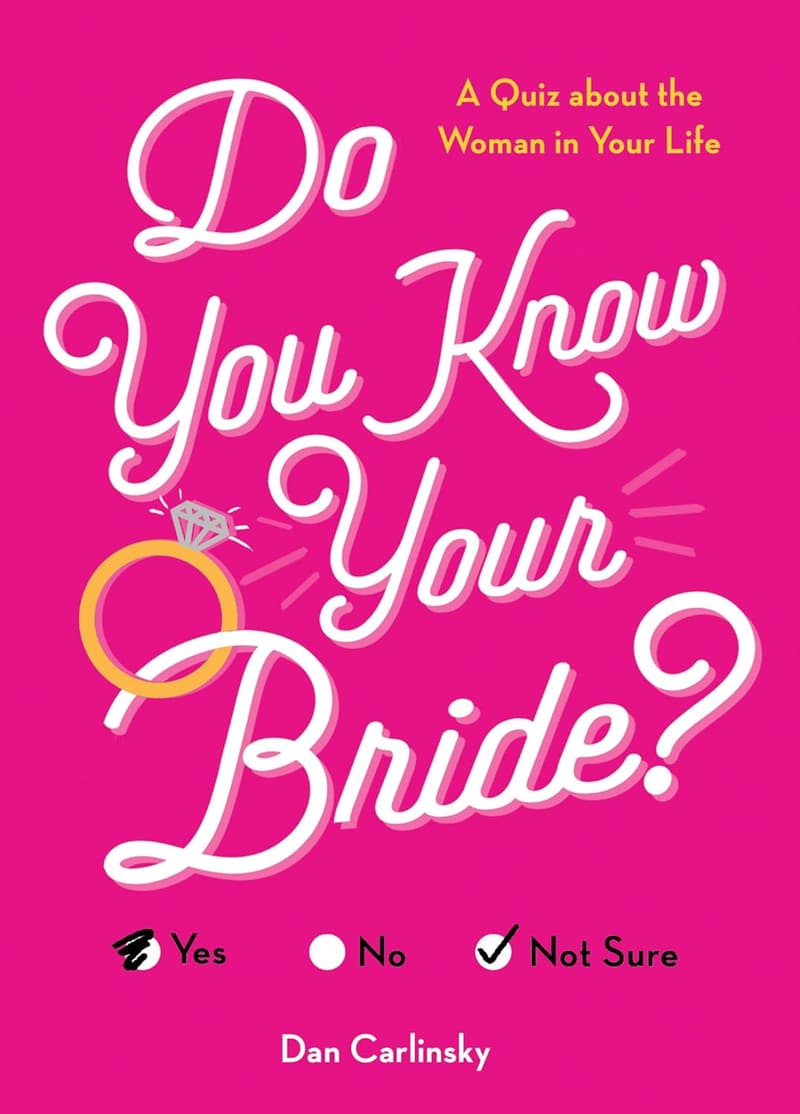 Bride Quiz: Fun Trivia for Wedding & Engagement Gifts