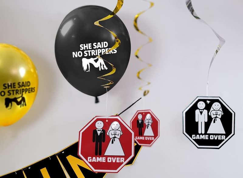 Bachelor Party Supplies and Decorations Pack