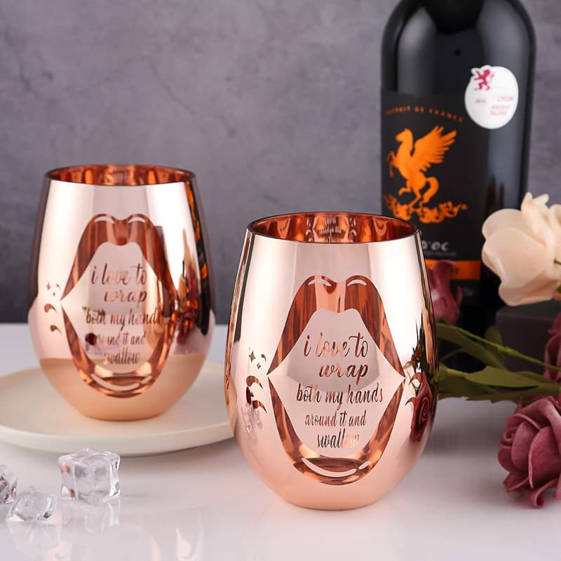 Bachelorette Party Gag Gift - Funny Wine Glass